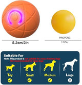 2025 New Shaky Ball Toy for Dogs, Shaking Dog Ball, Vibrating Dog Ball,Vibrating Ball for Dogs, Interactive Dog Ball, Automatic Moving Dog Toy Ball for Dogs, Suitable for All Dogs 2pcs(Orange+Blue)