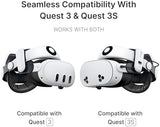 BOBOVR S3 Pro Battery Strap Accessories,Head air Conditioning and 10000mah hot-swappable Battery Pack,Compatible with Meta Quest 3/Quest 3s