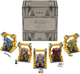 MEGA Fallout Action Figure Building Toy, T-60 Power Armor Collection with 327 Pieces, 5 Micro Action Figures and Accessories, for Collectors
