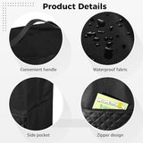 Ice Cream Maker Dust Cover, Compatible with Ninja CREAMi NC501, NC301, NC299AMZ, Ice Cream Maker Dust Cover with Accessories Pockets