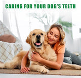 Dog Dental Powder,Dog Teeth Cleaning Powder,Dog Dental Cat Dental Care,Cat and Dog Teeth Cleaning,Canine Plaque Remover Helps Reduce Bad Breath,Improve Pet's Oral Cavity and Freshen Breath（80G）