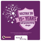 Vectra 3D for Dogs Flea, Tick & Mosquito Treatment & Prevention for Medium Dogs (21 – 55 lbs) , 6 month supply