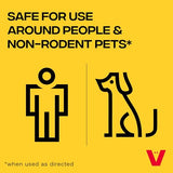 Victor M805-2SR Scent-Away Natural Rodent Repeller – Peppermint Oil Mouse and Rat Repellent – 10 High-Strength Rodent Repelling Sachets Included, Yellow, 2 Pack