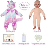 BABESIDE Baby Dolls, 17inch Large Realistic Cute Soft Body Baby Doll Real Life Baby Dolls with Accessories for 3+ Year Old Girls Gifts, Pretend Play, Collection
