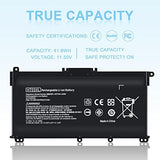 HTO3XL Laptop Replacement L11119-855 HT03XL Battery for HP Pavilion 14 15 17 15-CS 15-DA 15-DB Series 15-DA0012DX 14-CE0068ST 15-CS3073CL 15-CS3153CL 15-CS2064ST 15-DA0014DX Fits HT03041XL HSTNN-LB8M