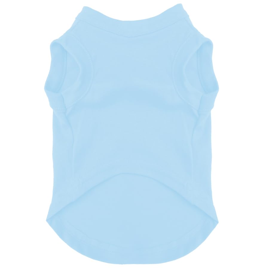 It's A Boy Dog Tee Shirt | Sleeveless Breeds | Gender Reveal | Baby Announcement | Boy or Girl |Light Blue, 3X-Large 422