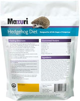 Mazuri | Nutritionally Complete Hedgehog Food | 8 Ounce (8 oz) Bag