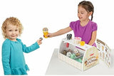 Melissa & Doug Wooden Scoop and Serve Ice Cream Counter With Play Food and Accessories (28 Pcs) Pretend Food, Ice Cream Toys, For Kids Ages 3+