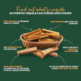 100% Natural Himalayan Yak Cheese for Dogs - XLarge (Pack of 1) - Sourced from Pristine Himalayan Foothill, Rawhide-Free, NO preservatives