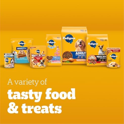 Pedigree with Tender Bites for Small Dogs Adult Dry Dog Food, Chicken and Steak Flavor, 14 lb. Bag