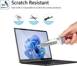 Megoo Screen Protector for Microsoft Surface Laptop 6/5/4/3 (15 inch), Tempered Glass/Anti Shatter/Anti scratch/Smudge Resistant/HD Clear, Support Surface Pen