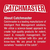Catchmaster Reusable Fly Trap Outdoor Jar Refill 3-Pack Bait, Bug Catcher and Flying Insect Trap Natural Attractant Refill for Pest Control, Pet Safe, Bulk Fly Traps Bait Trap