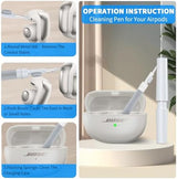 [Secure Lock] for Bose Ultra Open Earbuds Case(2024), TUDIOW Clear TPU Shockproof Protective Cover for Bose Open Ear Wireless Earbuds Accessories with Cleaning Kit & Keychain (Clear Purple)