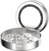 Slow Feeder Dog Bowl, Double Wall Food-Grade Stainless Steel, Heavy Duty with Non-Slip Rubber Base, 2Cups Capacity for Medium Dogs to Slow Down Eating