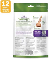 Whimzees Wellness Occupy Dog Dental Treats, Natural Chews, Medium Size, (12 Count)