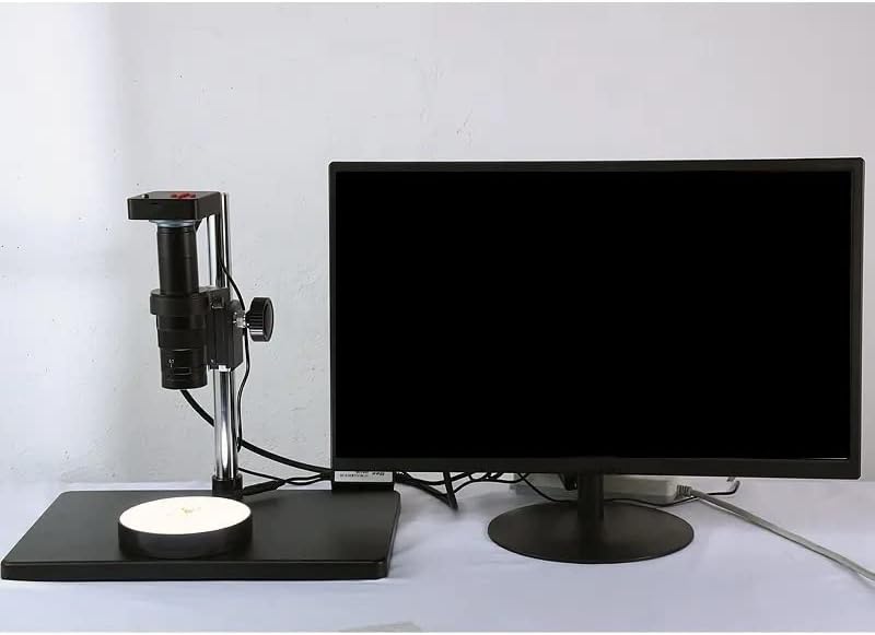Microscope Accessories Kit for Adult Microscope Illuminators Adjustable Brightness LED Ring Bottom Light Source Eliminate Shadow Reflective for Binocular trinocular Stereo Microscope Light Accessory