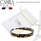 Camila Paris CP3466 French Headband for Women, Handmade Tokyo, Strong Hold Grip Women's Hair Band, Ligth and Very Flexible, No Slip and Durable Styling Girls Hair Accessories, Made in France