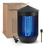 Bug Zapper Outdoor, Electric Mosquito Zapper Indoor, Fly Trap, Fly Zapper, Mosquito Killer, 20W UV Bulb Lamp, Waterproof Insect Repellent Catcher for Camping, Garden, Patio, Home, Kitchen, Backyard