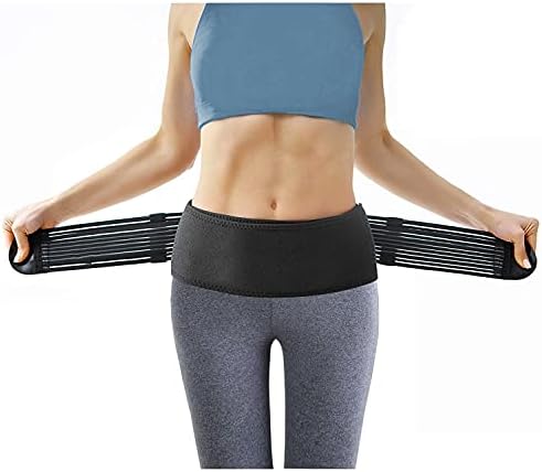 Si Belt Sacroiliac Belt for Women and Men That Alleviate Sciatic, Pelvic,Lower Back and Leg Pain, Stabilize SI Joint,Breathable Anti-Slip Sacroiliac Hip Brace Fit Hip Size 30" - 45"