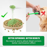 Dog Dental Powder,Dog Teeth Cleaning Powder,Dog Dental Cat Dental Care,Cat and Dog Teeth Cleaning,Canine Plaque Remover Helps Reduce Bad Breath,Improve Pet's Oral Cavity and Freshen Breath（80G）