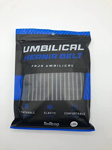 Umbilical Hernia Belt for men (premium compression pad). Umbilical hernia belt for women: prevention of surgery. Abdominal binder for men - Hernia support belt women (hernia belts): pain relief (L/XL)