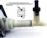 MacMaxe ULKA Model E Type EFP5 - Replacement Pump Compatible with Breville Espresso Machine - Solenoid Vibratory Water Pump with 2 O-Ring Seals - 15 Bar Max Pressure, 2/1 Min. On/Off, 120V, 60Hz, 52W