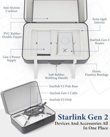 Starlink Gen 2 Carrying Case，Outdoor Travel Case for Standard Starlink V2 Accessories ，Semi-Rigid EVA ，Compact Interior，Large Capacity（Holds Starlink V2 Dish & Router & Cable & Mount & Power Supply ）