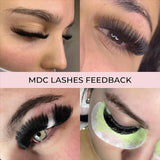 500 Promades Eyelash Fans| 5D-20D, 0.03-0.05-0.07 Thickness, C/CC/D Curls, 8-18mm| Volume Lash Extensions Premade Lash Fans Pro Pre Made False Eyelashes Pestañas Pelo A Pelo(9D-0.07-C-15)