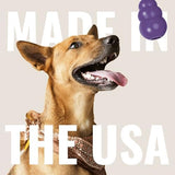 KONG Senior - Dog Toy with Gentle, Natural Rubber - Durable Dog Toy for Older Dogs - Use Treats with Stuffable Chew Toy - Treat Toy for Chewing & Fetching - for Medium Dogs