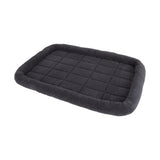 EveryYay by Petco Plush Dog Crate Mat 40" L X 26" W X 2" H Charcoal Grey