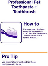 Petsmile Professional Pet Tooth Brushing Kit - Cat & Dog Toothbrush and Toothpaste for Plaque, Tartar, & Bad Breath - VOHC Accepted Non Enzymatic Cat & Dog Toothpaste (Say Cheese, 4.2 Oz)