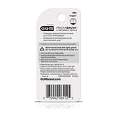 GUM - 10070942064122 Proxabrush Go-Betweens Interdental Brush Refills, Tight, 8 Count (Pack of 6)