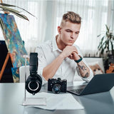 Xuhal Acrylic Headphone Stand Headset Holder for Desk, Clear Acrylic Gaming Headset Stand Universal Headphone Holder for Desktop Display Office Accessories, with Metal Hardware(Rectangle)