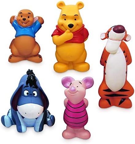 Disney Store Official Bath Set (Winnie The Pooh) - Kids Bath Accessories with Beloved Disney Characters - Colorful and Fun Bath Time Essentials for Kids - Suitable for All Ages
