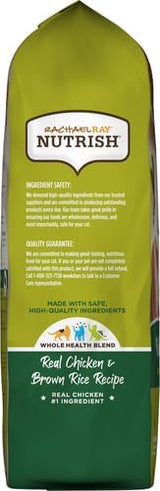 Rachael Ray Nutrish Premium Natural Dry Cat Food, Real Chicken & Brown Rice Recipe, 6 Pounds (Packaging May Vary)