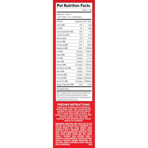 Milk-Bone Mini’s Original Biscuits, Mini Dog Treats, 15 Oz. Boxes (Pack of 6)