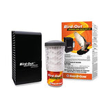 Bird B Gone - Bird-Out Aromatic Bird Repellent Kit - Dispenser & Cartridge - Humane Bird Deterrent Covers 8,000 cu ft (20'x20'x20') - for Patios, Decks, Yards - Easy, Scalable, & Discreet Solution