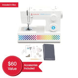 SINGER® Heavy Duty 4411 PRISMA High Speed Sewing Machine + Accessories | 11 Built-In Stitches Deliver 69 Stitch Applications | 50% More Power, 1000 Stitches/Min | Metal Frame, 4-Step Buttonhole