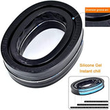 Silicone Gel Instant chill Earpads - defean Replacement Ear Cushion Compatible with 3M WorkTunes(90543, 90544, 90542, 90541)/ Peltor Range Guard Connect Hearing Protector(EM042/033/037 Series)