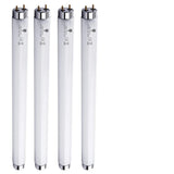 Bluex Bulbs 4 Pack Bug Zapper Replacement Lamp Bulb Light Tube 10W for 20W Electronic Bug Zapper T8 Fluorescent Light Tube Replacement Bulb for Bug Zapper
