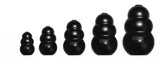 Kong Extreme Dog Toy 2-Pack, Large - Tough Chew Toys for Aggressive Chewers - Black Durable Rubber