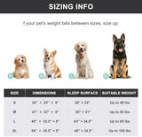 Elevated Dog Bed Small Dog Cot, Outdoor Raised Dog Bed with Supportive Teslin Recyclable Washable Mesh, Durable Pet Hammock with Non Slip Feet, Grey, 34 inches