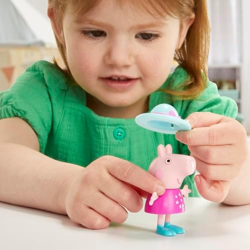 Peppa Pig Peppa’s Dance Party Playset with House, 2 Figures, 6 Accessories, Preschool Toys for Girls and Boys, Kids Gifts, Ages 3+ (Amazon Exclusive)