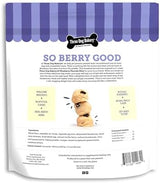 Three Dog Bakery Blueberry Pancake Bites - Dog Treats with Real Blueberries & Vanilla, Dog Training Treats, Puppy Treats, Dog Treat Cookies