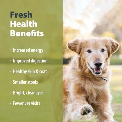 JustFoodForDogs Frozen Fresh Dog Food for Sensitive Stomachs, Complete Meal or Dog Food Topper, Balanced Remedy Human Grade Dog Food Recipe, 72 oz (Pack of 7)