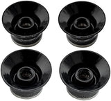 Musiclily Pro Imperial Inch Size Top Hat Bell Reflector 2 Volume 2 Tone Knobs Set for USA Les Paul SG Electric Guitar