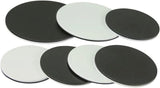 Microscope Accessories Kit Stereo Microscope Base Black Working Board Bottom Working Loading Stage Round Plastic Diameter 60mm 75mm 95mm Microscope Slides (Color : 100mm)