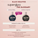 Glaze Super Gloss Color Conditioning Gloss – Lustrous Ebony for Natural Black Hair – Rinse Out Semi-Permanent Hair Gloss that Enhances Color and Boosts Shine & Hydration