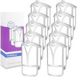 elvizam 10 Pack Refill Cartridge Kit Compatible with ZEVOM364 and Max Plug-in Light, Replacement Fit for ZEVO (10 Pack)