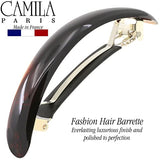 Camila Paris CP2638 French Hair Barrette Clip for Girls for Thick Curly Wavy Long Hair, Strong Hold Grip Hair Clips for Women, Automatic, No Slip Durable Styling Girls Hair Accessories, Made in France